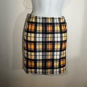 Plaid skirt